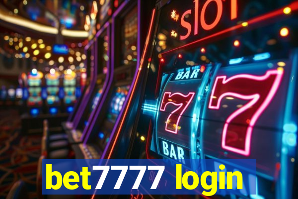 bet7777 login